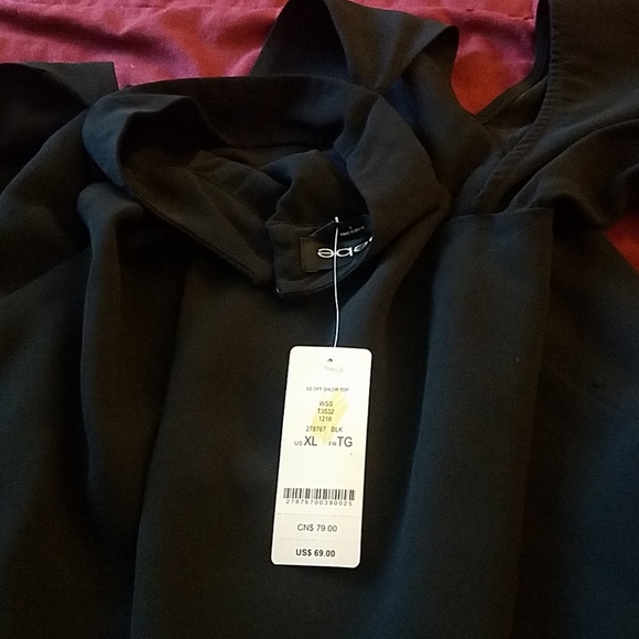 Brand new black top - Picture 8 of 8